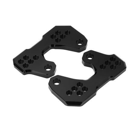 

Foot Pedal Mount Bracket T6061 Aluminum Alloy CNC Machined Foot Pegs Mounting Base For Modification Black