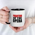 thumbnail image 3 of CafePress - Phantom Of The Opera Mug - 11 oz Ceramic Mug - Novelty Coffee Tea Cup, 3 of 3
