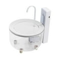 thumbnail image 3 of Fuente de agua para gatos con filtro multicapa para gatos de interior y perros Blanco, 3 of 8