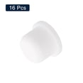 thumbnail image 4 of Uxcell 16 Pieces White Rubber Stopper, 13.5mm Plug Holes for 13-13.3mm/0.51-0.52" Hole, 4 of 6