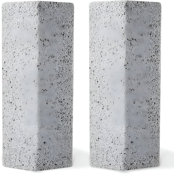 ACDANC 2026 New Pumice Stone for Toilet Cleaning Bowl Stick,Remove Hard Water Rings Stains on Toilets Bowls,Bathtubs,Pool Shower Tiles,2 Count