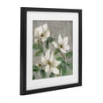 thumbnail image 2 of Stupell Industries Farmhouse Ivory Magnolias on Grey Black Framed Print Under Glass, 13 x 13, by Sally Swatland, 2 of 8