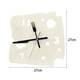 thumbnail image 3 of Reloj colgante, reloj de queso minimalista nórdico, reloj de mesa ornamental, acrílico Blanco lechoso, 3 of 9