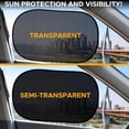 thumbnail image 2 of EcoNour Car Window Sunshade for Baby 4 Pack, UV Heat Protection, Side Window Shades for Kids 20x12, 2 of 9