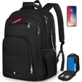 thumbnail image 1 of Mochila RAINSMORE para portátil impermeable de 17 pulgadas para hombres y mujeres, 1 of 7