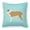 Blue, variant on Carolines Treasures BB3728PW1818 Central Asian Shepherd Dog Checkerboard Blue Fabric Decorative Pillow