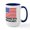 White/Navy Inside, variant on CafePress - Engineered With American Parts Large Mug - 15 oz Ceramic Large White Novelty Mug