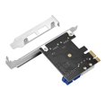 thumbnail image 5 of Connecteur USB 3.0 PCI-E PCI Express 19 Broches USB3.0 4 Broches Profil Bas, 5 of 5