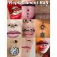 thumbnail image 5 of 60PCS 16G Surgical Steel & Plastic Glow in the Dark Replacement Balls Body Jewelry Piercing, 5 of 5