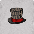 thumbnail image 4 of Inktastic Scrooge's Top Hat Bah Humbug Boys or Girls Long Sleeve Toddler T-Shirt, 4 of 5