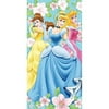 Disney Cotton Floral Princess Beach Towel, 1 Each