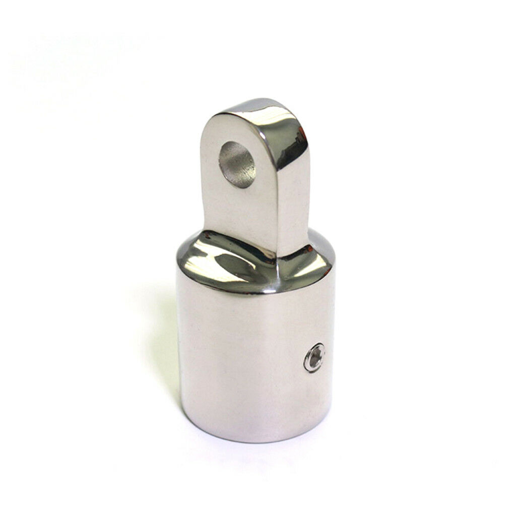 316 Stainless Steel Bimini Top Eye End Cap For 19mm 3/4" Pipe Marine