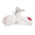 thumbnail image 7 of Gyujnb Girls' Cute Bow Decor Jelly Sandals Soft Sole Adjustable Strap Closed Toe Summer Beach Shoes, Closed Toe Flat Heel,9-9.5 Years, 7 of 7