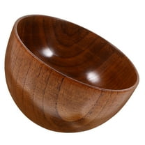 COOPHYA Candy Bowl Wood Wooden Bowl 1Set 11.8In