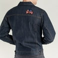 thumbnail image 7 of American Eagle with USA Flags - High Thread Embroidered Iron-on/Saw-on Rayon Patch - 4"x3"- Multi-Color, 7 of 7