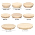 thumbnail image 4 of Round wooden lids, glass jar lids, food storage jar lids, tea can lids, 4 of 10