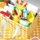 thumbnail image 5 of Bolsa térmica para picnic al aire libre | Bolsa térmica para almuerzo de gran capacidad | Portátil, plegable, de tela no tejida con forro de aluminio | Aislamiento térmico grueso para camping, playa, 5 of 5