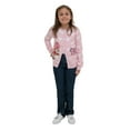 thumbnail image 3 of Strawberry Shortcake Girls' Button Front Crewneck Long Sleeve Cardigan with Front Pocket, Size XS-XL, 3 of 4