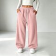 thumbnail image 4 of Timegard Girls Clothes Kids Sweatpants Boys Joggers Pants Unisex Elastic Waist Drawstring Lightweight Comfy Trouser, 4 of 9
