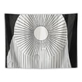 thumbnail image 5 of Orinice Sunburst Tapestry Wall Hanging Unique Style Graphic Tapestries Home Wall Decor Art for Living Room Bedroom Apartment Farmhouse Dorm 40x30inch, 5 of 6