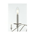 thumbnail image 5 of Living District Rohan 60" 6-Light Metal Chandelier in Polished Nickel, 5 of 8
