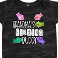 thumbnail image 4 of Inktastic Grandma's Fishing Buddy with Colorful Fish Boys or Girls Baby Bodysuit, 4 of 5