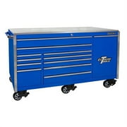 Extreme Tools Professional 76-in 12 Drawer Roller Cabinet 92L 76.5W 12.5H