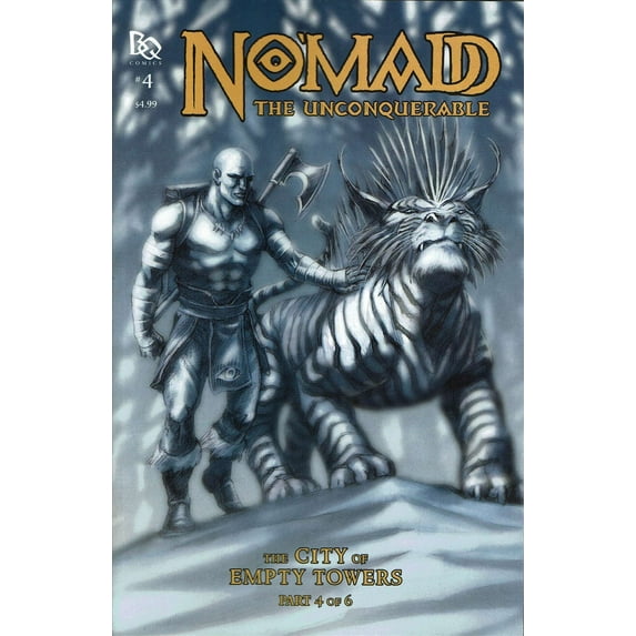 No'Madd the Unconquerable: The City of Empty Towers #4 VF ; Battle Quest Comic Book