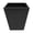 Black, variant on ToppiJoy Flower Pot for Outdoor Plant, Metallic Heavy Tall Planter Box with Drainage Holes, for Garden, Patio, Yard (White, 20*20*22in)