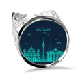 thumbnail image 1 of Alemania Berlin arquitectura histórica Anillo de compromiso de boda de amor ajustable Unbranded  M, 1 of 3