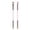 Milky Coffee, variant on EBCUE Eyeliner Smudge Brush 2 in 1 Double Ended Eyeshadow Brushes Concealer Eye Liner Smudger Tool Smudge Brush for Eyeliner Makeup Applicators Set