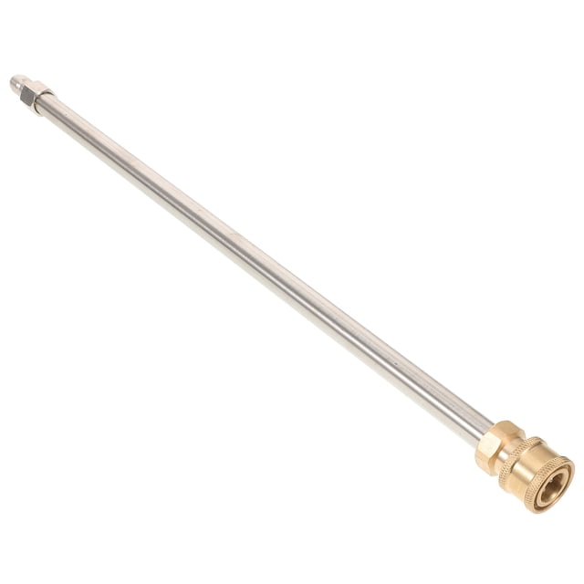 Shisuyan Lance de Laveuse à Pression Extension Acier Inoxydable Propriétaires 1Ensemble 17 Pouces