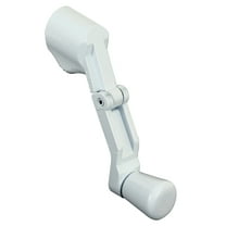 Prime Line H3962 0.75" X 3.813" X 7.438" White Universal Spline Folding Casement Handle