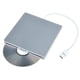 thumbnail image 3 of sweethay Ranura externa USB DVD CD RW Drive Burner Laptop Desktop Notebook Portable DVD Writer Juegos de teclado y mouse para computadora, 3 of 6