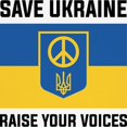 thumbnail image 3 of CafePress - Save Ukraine Raise Your Voices Sweatshirt - Crew Neck Sweatshirt, 3 of 4