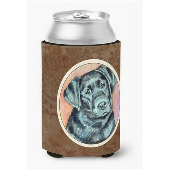 Caroline's Treasures 7177CC Black Labrador Can or Bottle Hugger, Can Hugger, multicolor