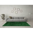 thumbnail image 3 of Ahgly Company Indoor Rectangle Abstract Green Modern Area Rugs, 5' x 8', 3 of 4