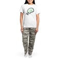 thumbnail image 4 of CafePress - Cute Baby Beluga Women's Light Pajamas - Women's Short Sleeve Print T-Shirt and Pants Light Cotton Pajama Set, 4 of 7