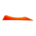 thumbnail image 4 of Cojín de cuña de silicona DYNWAVEMX para gimnasio en casa Naranja, 4 of 8
