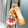 thumbnail image 1 of Nuevo Llavero De La Serie Super Mary Mario Bros Luigi Toad Yoshi Bowser Figura De Acción Modelo De PVC Decoraciones De Dibujos Animados Muñeca Colgante Juguetes Gao Jiahui  unisex, 1 of 2