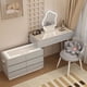 thumbnail image 3 of Organizer Wood Dressers Hotel Desk Storage Mobiles Organizer Dressers Sideboards Mirror Makeup Meubles De Chambre Bedroom Set My Lux Decor Round, 3 of 6