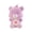 Purple, variant on Kicpot Bear Lavender Plush Companion – Soft Overlapping Hearts Stuffed Bear, Ideal Birthday Gift & Cozy Home Decor Accent