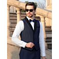 thumbnail image 5 of ETHAN Mens Suits Slim Fit Formal Suit for Men Casual Navy Blue Dress Pants for Men XXXL, 5 of 9
