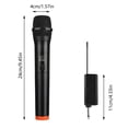 thumbnail image 3 of Ensemble de Microphone Sans Fil Channel pour Diffusion en Continu en Direct et Karaoké à Domicile, Micro Dynamique Universel Portatif pour Chanter et Parler, 3 of 7