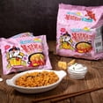 thumbnail image 3 of Sopa Instant&aacute;nea Ramen Coreana Carbonara Picante Buldak 10 Piezas, 3 of 5