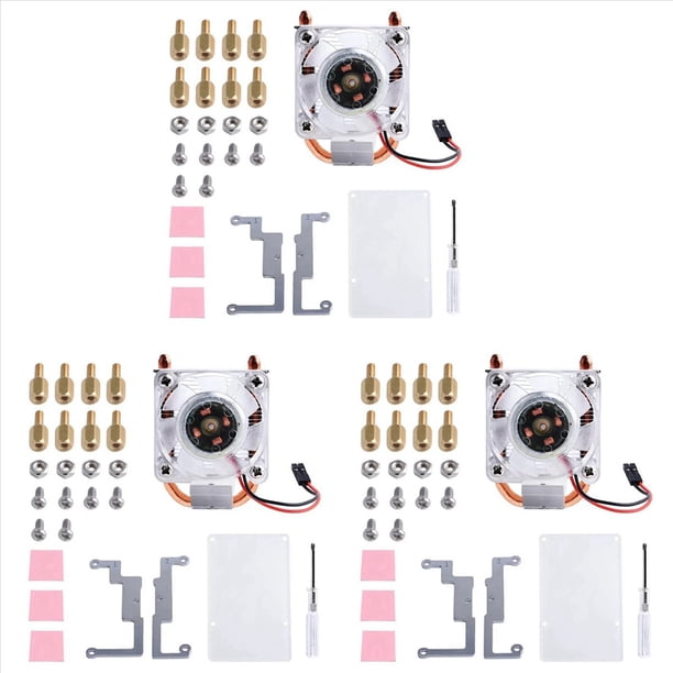3X para 4 Estuche con Enfriador de Torre de Hielo Ventilador de CPU, con Ventilador Disipador de Ventilador Deslumbramiento Ventilador RGB Torre de TuberíA