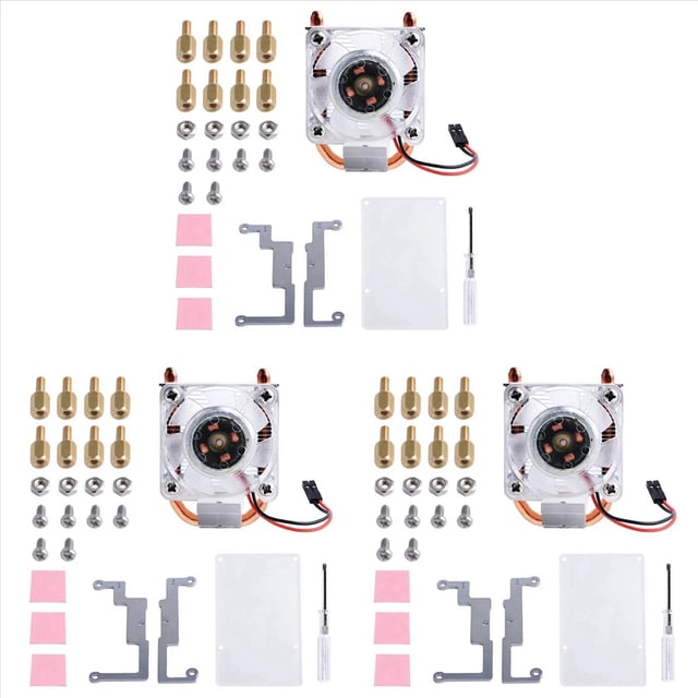 3X para 4 Estuche con Enfriador de Torre de Hielo Ventilador de CPU, con Ventilador Disipador de Ventilador Deslumbramiento Ventilador RGB Torre de TuberíA