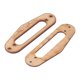thumbnail image 5 of 2 piezas Anillo de montaje de pastilla Sincero Arce natural Duro Madera, 5 of 10