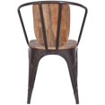 thumbnail image 6 of Casartis Living Lacer 18" Wood Lacer Slat Back Dining Chair in Brown (Set of 2), 6 of 8