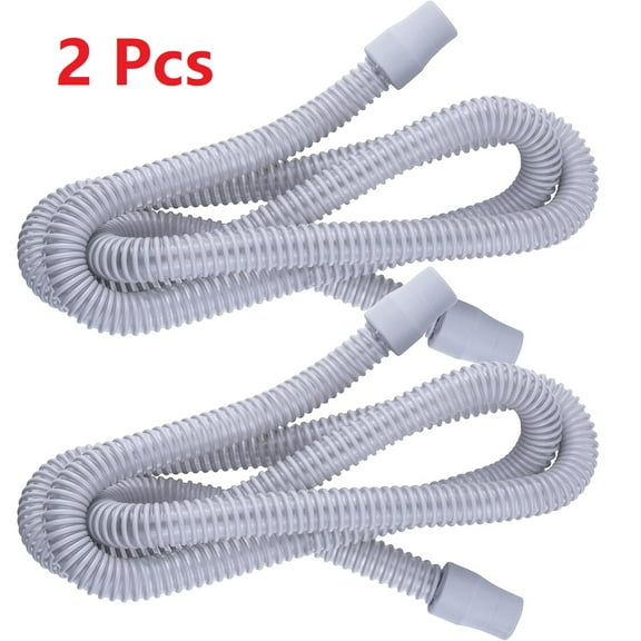 Bombanco 2 Pack Universal CPAP Hose, 6 Foot Universal Tube Compatible with most machines, Standard 0.74 inch / 19mm Tubing, NOT for heating tube